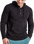 Hanes Mens Originals Tri-Blend Jersey Hoodie $7