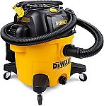 DEWALT 9 Gallon 5HP Wet/Dry VAC, Heavy-Duty Shop Vacuum $89