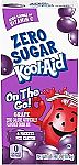 6-Pack Kool-Aid Sugar-Free On-The-Go Powdered Drink Mix (Grape) $1.23