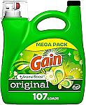 154-Oz Gain + Aroma Boost Liquid Laundry Detergent (Original Scent) $11