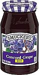 6-pack Smucker's Concord Grape Jam, 12 Ounces $11.70