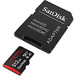512GB SanDisk microSDXC Memory Card $27