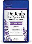 3lbs Dr Teal's Epsom Salt Soaking Solution $3.90
