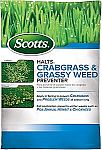 10.06 lbs Scotts Halts Crabgrass & Grassy Weed Preventer (5,000 sq. ft.) $19