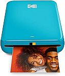 KODAK Step Instant Photo Printer & 2x3” Sticky-Back Photos $59.99