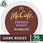 96-Count McCafe French Roast Coffee Keurig K-Cup Pods $31