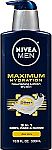 3 x 16.9 fl oz NIVEA MEN Maximum Hydration 3-in-1 Body Lotion $20 + Get $10 Amazon Credit