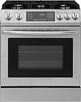 4.8 Cu. Ft. Insignia Freestanding LP/Gas Convection Range w/ Self Clean and Air Fry $699.99