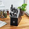 Henckels Statement 7-Piece Self-Sharpening Black Knife Block Set $68 and more