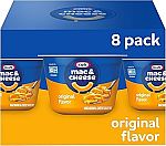 8 Ct Kraft Original Easy Microwavable Macaroni and Cheese Cups $4.90