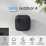 4-Pack Blink Outdoor 4 Wire-Free Smart Security Camera (4th Gen) $133 and more