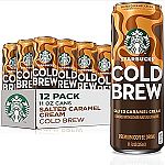 12-pack Starbucks Cold Brew Coffee 11 fl oz Cans (various) $26