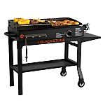 17" Blackstone Duo Propane Griddle & Charcoal Grill Combo $147