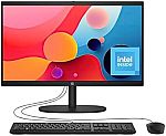 HP 22" FHD All-in-One Desktop (N100, 8GB 256GB) $349