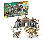 LEGO Jurassic Park Visitor Center T. rex & Raptor Attack 76961 $70 and more