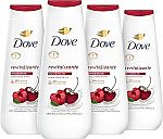 4-Count 20-Oz Dove Body Wash Revitalizante Cherry & Chia Milk $7.78 and more