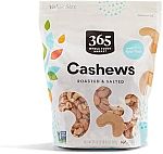 24-Oz 365 by Whole Foods Market Roasted & Salted Cashews $6.35