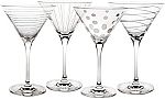 Prime Members: 4-Pack 10-Oz Mikasa Cheers Martini Glass $12
