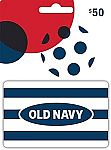 Old Navy $50 Gift Card $39.50