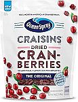 48 Oz Ocean Spray Craisins, Dried Cranberries $5.34