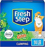 14 lbs Fresh Step Clumping Cat Litter $4.41