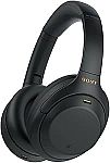 Sony WH-1000XM4 Wireless Noise-Canceling Overhead Headphones $198