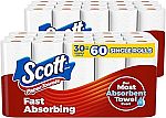 30 Double Rolls Choose-A-Sheet Scott Paper Towels $20