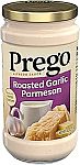 Prego Alfredo Pasta Sauce with Roasted Garlic and Parmesan Cheese, 14.5 oz Jar $1.61 and more