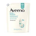 16-Oz Aveeno Calm + Restore Nourishing Oat Facial Cleanser Refill 2 for $8.40