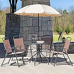 Flash Furniture Nantucket 6-Piece Patio Dining Set $114