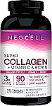270-Count NeoCell Super Collagen With Vitamin C and Biotin $9