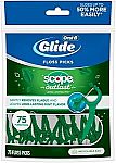 4-Pack 75-Count Oral-B Complete Glide Floss Picks + $5 Amazon Credit $15.84