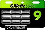 9-Count Gillette Labs Razor Blade Refills $30