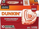 60-Pods Dunkin' Cinnamania Flavored Coffee $18