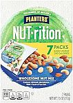 PLANTERS NUT-rition Wholesome Nut Mix 7.5 oz $4 and more