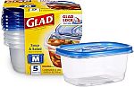 5-Ct GladWare Soup & Salad Food Storage Containers $3.41