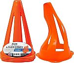 Franklin Sports Plastic Soccer Cones 9 Inches, Set of 4 $3.77