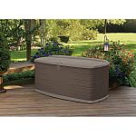 Rubbermaid Outdoor Large Deck Box with Seat 90 Gallon $99