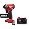 Milwaukee M18 FUEL SURGE 18V Li-Ion Brushless Cordless 1/4 in. Hex Impact Driver with XC 5.0 Ah Battery $139