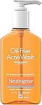 9.1 fl oz Neutrogena Oil-Free Facial Cleanser with Salicylic Acid for Acne-Prone Skin $5.69