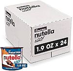 24-Pack Nutella & GO Hazelnut And Cocoa Spread With Breadsticks $19.57