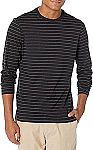 Amazon Essentials Men's Slim-Fit Long-Sleeve T-Shirt $4.40