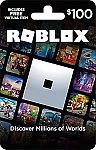 $100 Roblox Physical Gift Card $70