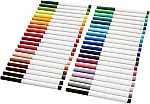 40-Ct Amazon Basics Supertip 40 Colors Washable Markers $5.44