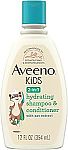 12-oz Aveeno Kids 2-in-1 Hydrating Shampoo & Conditioner $4.45