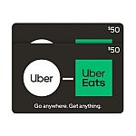 2X Uber $50 eGift Cards $80