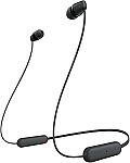 Sony WI-C100 Wireless in-ear Bluetooth Headphones with built-in microphone $19.99