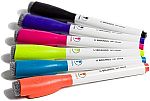 6-Ct U Brands Magnetic Dry Erase Markers With Erasers $3.10