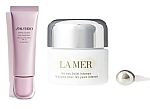 2.8 oz Shiseido White Lucent Day Emulsion $30, La Mer The Eye Balm Intense 0.5oz $140 and more