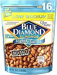 16 Oz Blue Diamond Almonds (Various flavors) $4.79